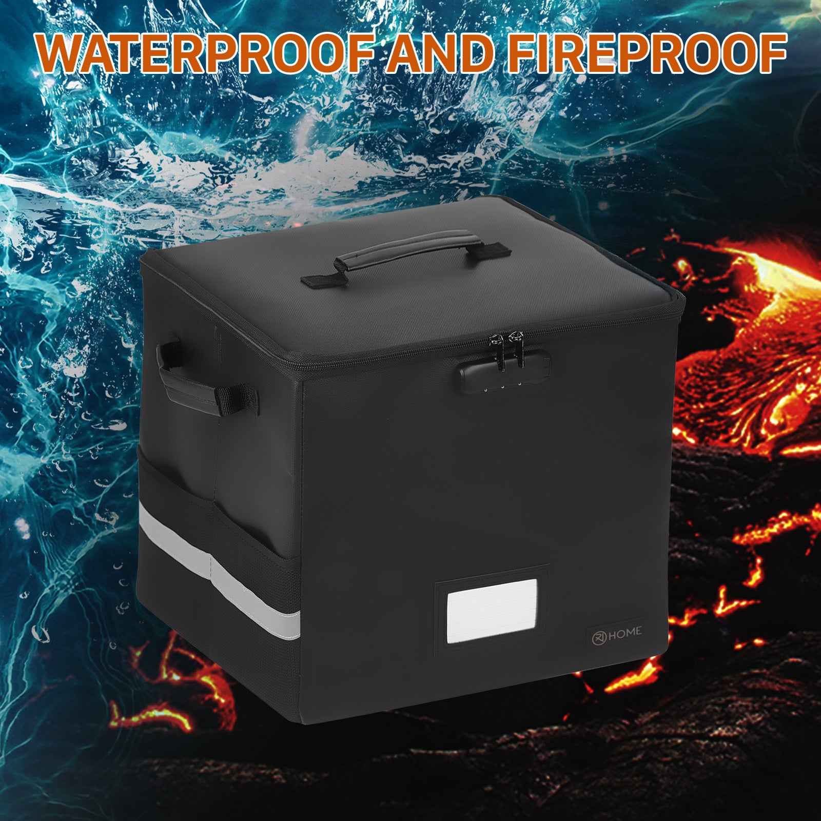 XJ-HOME Fireproof & Waterproof Safe for Vinyl Turntables