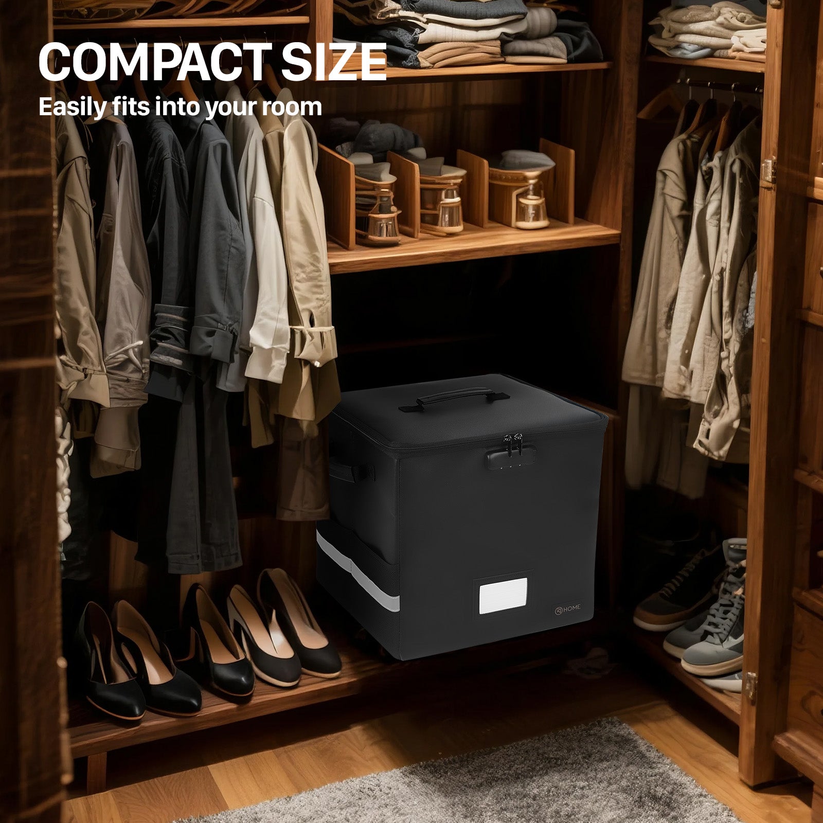 XJ-HOME Fireproof & Waterproof Safe for Vinyl Turntables