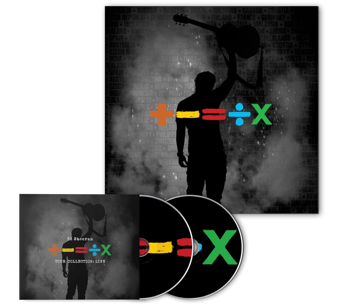 Ed Sheeran’s Vinyl as Art on Display: How Record Players Showcase Stunning Album Sleeves