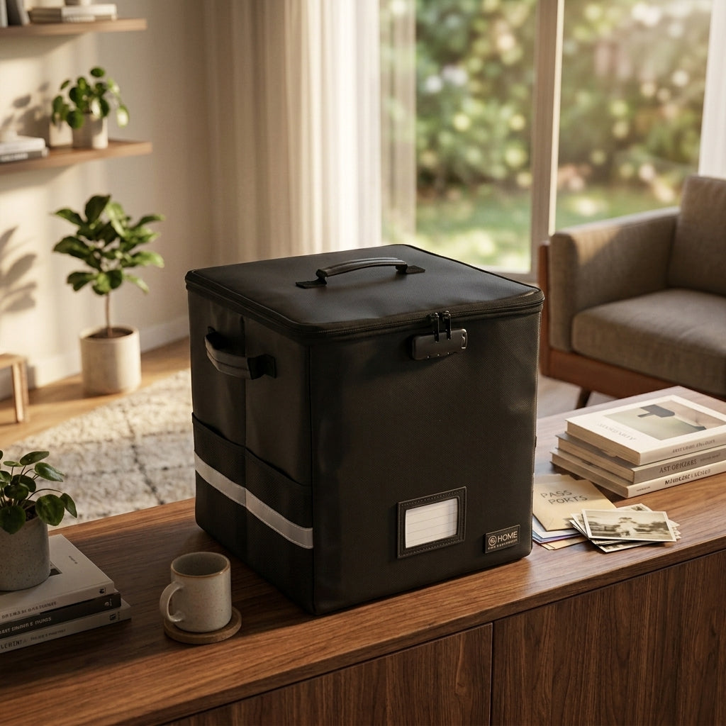XJ-HOME Large Fireproof & Waterproof Safe